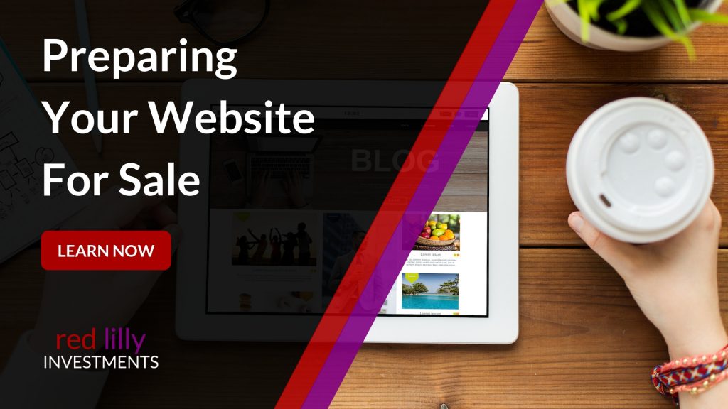 How To Prepare A Website For Sale